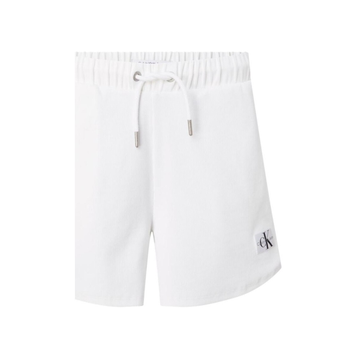 Vêtements Femme Shorts / Bermudas Calvin Klein Jeans Short femme  Ref 60252 YAF Blanc Blanc