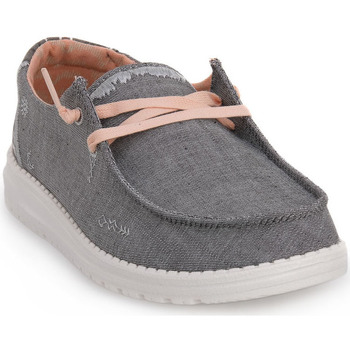 Chaussures Femme Baskets mode Hey Dude 030 WENDY BOHO W Gris
