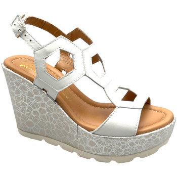 Chaussures Femme Sandales et Nu-pieds Shoes4Me SHO2376bia Blanc