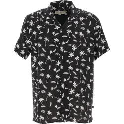Vêtements Homme Chemises manches courtes Benson&cherry Signature chemise ml Noir