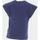 Vêtements Fille T-shirts manches courtes Kaporal Fosh tee shirt mc navy girl Bleu