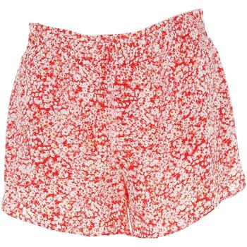 Vêtements Fille Shorts / Bermudas Le Temps des Cerises Rosiegi red flowers short girl Rouge