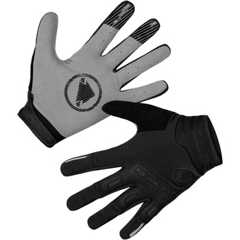 gants endura  guantes singletrack cortavientos negro 