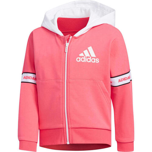 Vêtements Enfant Sweats b37572 adidas Originals LG FT KN JKT Rose