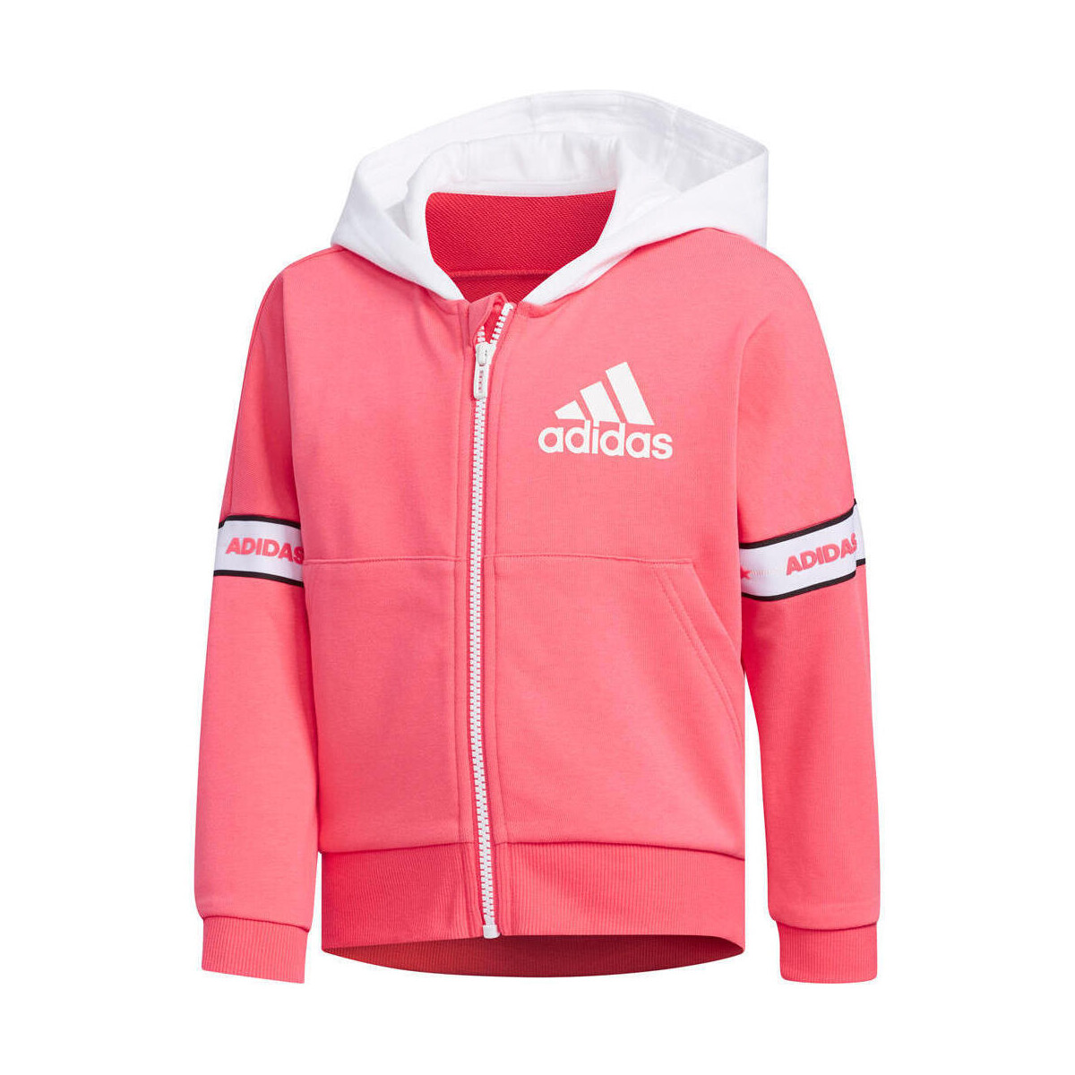 Vêtements Enfant Sweats adidas Originals LG FT KN JKT Rose