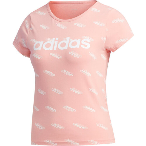 Vêtements Femme T-shirts manches courtes adidas Originals W FAV T Rose