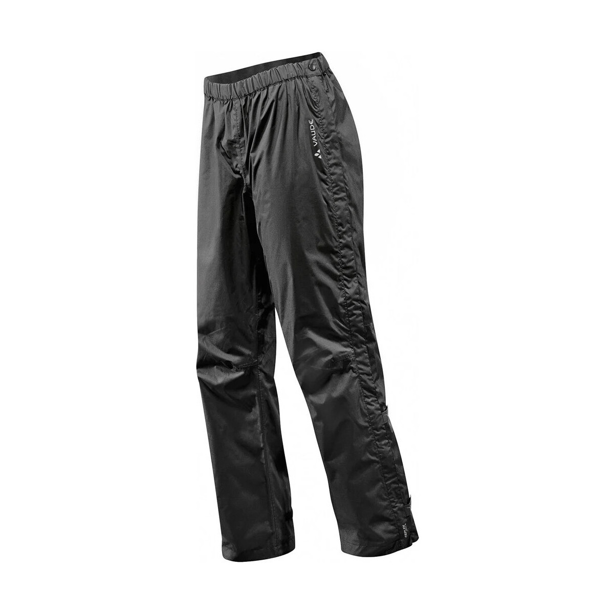 Vêtements Homme Chemises manches courtes Vaude Mens Fluid Full-zip Pants II S/S Noir