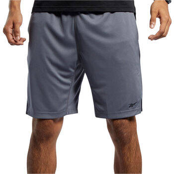 Vêtements Homme Shorts / Bermudas Reebok Zone Sport WOR COMM KNIT SHORT GR Gris