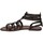 Chaussures Femme Sandales et Nu-pieds Gianluca - L'artigiano Del Cuoio 506 D MORO CUOIO Marron