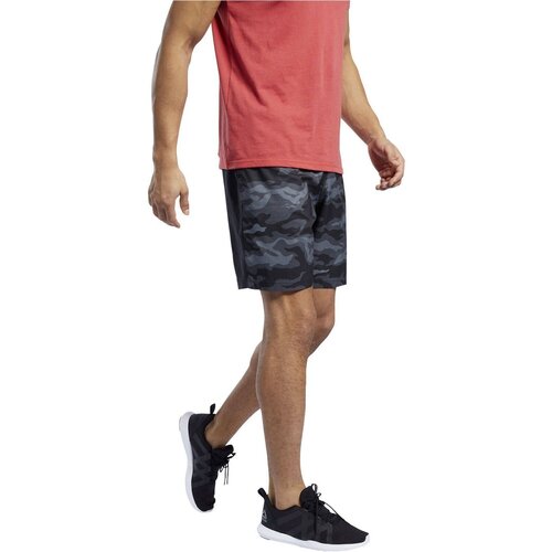 Vêbd5744 Homme Shorts / Bermudas Reebok Sport WOR COMM PRINTED SHORT Multicolore
