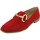 Chaussures Femme Mocassins Brand CLAU005.11 Rouge