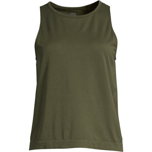 Vêtements Femme Sweats Casall Seamless Blocked Tank Vert
