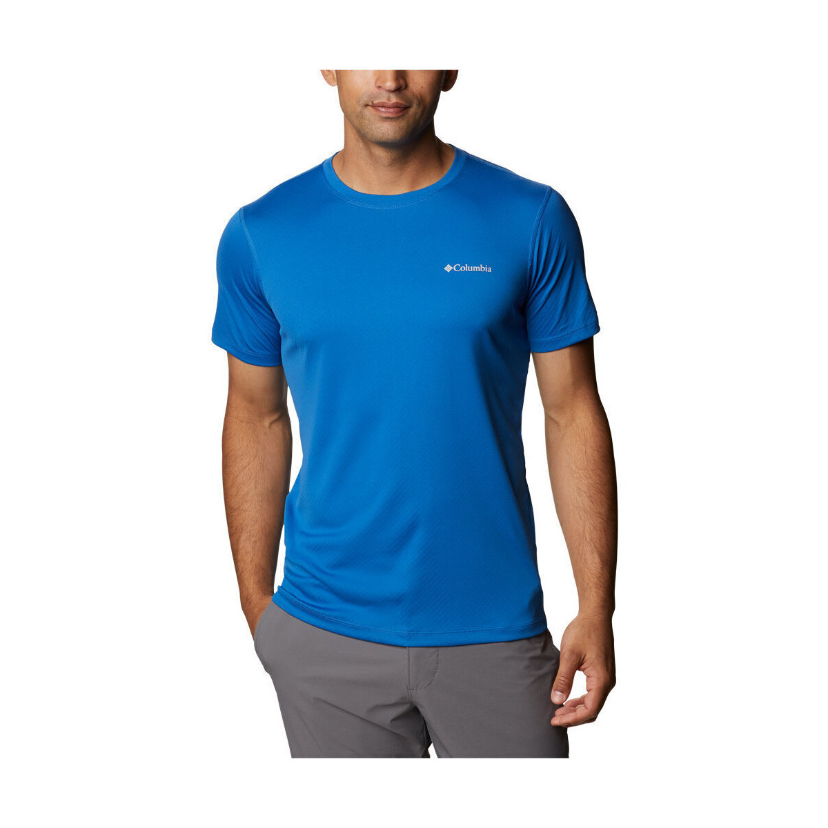 Vêtements Homme Chemises manches courtes Columbia Zero Rules  Short Sleeve Shirt Bleu