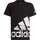 Vêtements Enfant Polos manches courtes adidas Originals X_B LOGO T Noir