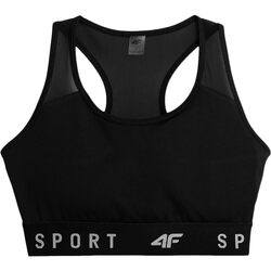 Vêtements Femme Brassières de sport 4F BRA TRAINING Noir