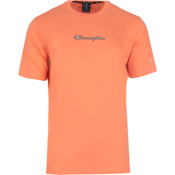 Vêtements Homme Polos manches courtes Champion fluo Crewneck T-Shirt Orange