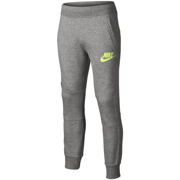 Vêtements Garçon Pantalons de survêtement Nike Tech Fleece Junior Gris