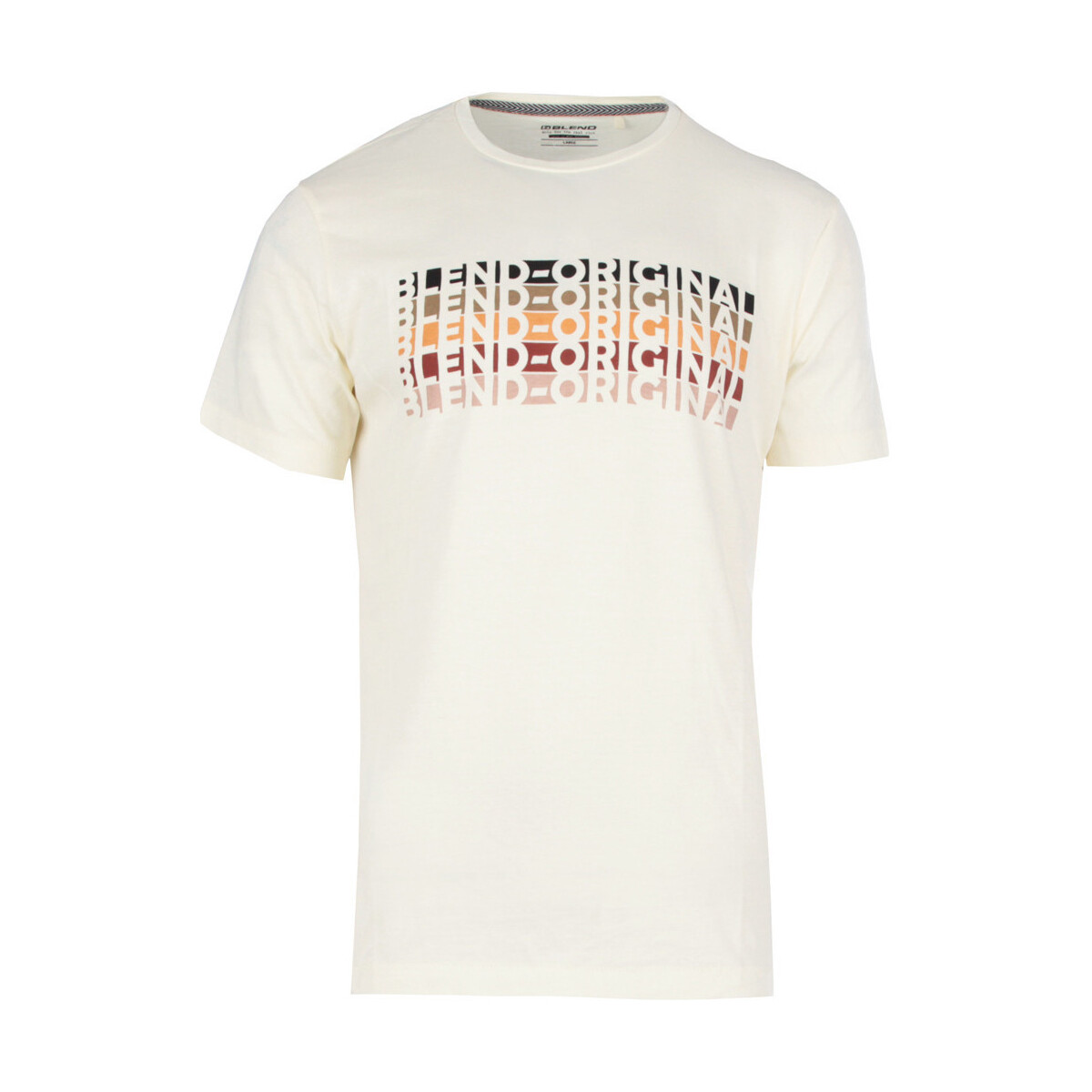 Vêtements Homme Polos manches courtes Blend Of America TEE LETTERS Blanc