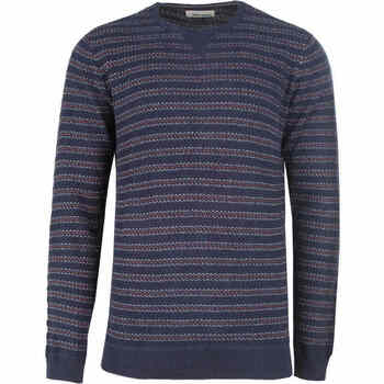 Vêtements Homme Sweats Blend Of America PULLOVER KNIT STRIPED Marine