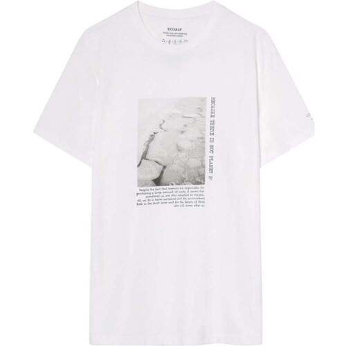 Vêtements Homme T-shirts & Polos Ecoalf SERTAALF T-SHIRT MAN Blanc