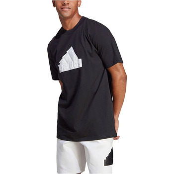 Vêtements Homme Polos manches courtes adidas Originals M FI BOS T Noir