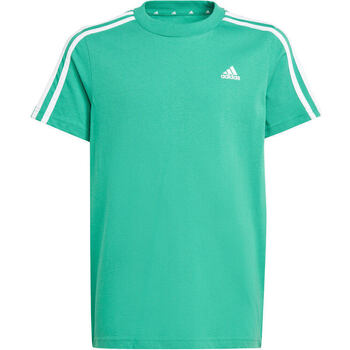 Vêtements Enfant T-shirts manches courtes adidas Originals U 3S TEE Vert