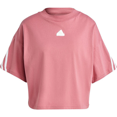 Vêtements Femme T-shirts manches courtes adidas Originals W FI 3S TEE Rose