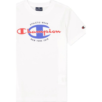 Vêtements Enfant Running / trail Champion Graphic AYLLON Blanc