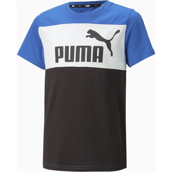 Vêtements Enfant Power Graphic Tee B Puma X_ESS+ Colorblock Tee B Bleu