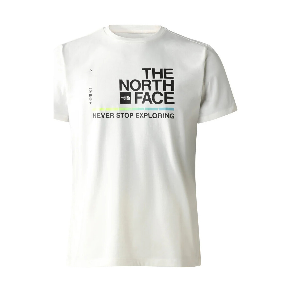 Vêtements Homme Chemises manches courtes The North Face M FOUNDATION GRAPHIC TEE S/S - EU Blanc
