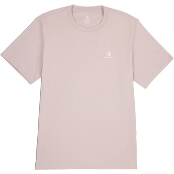 Vêtements Homme Polos manches courtes Statements Converse LEFT CHEST STAR CHEV EMB SS TEE Beige