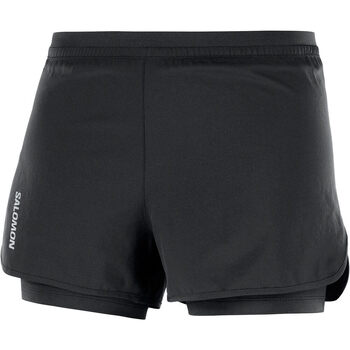 Vêtements Femme Shorts / Bermudas Salomon Glove CROSS 2IN1 SHORT W Noir