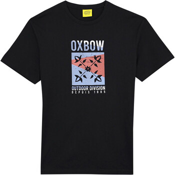 Vêtements Homme T-shirts manches courtes Oxbow P1TARCO tee shirt Noir