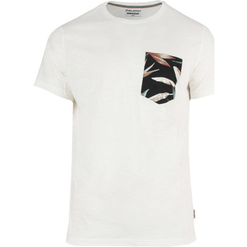 Vêtements Homme T-shirts manches courtes Only & Sons TEE POCKET Blanc