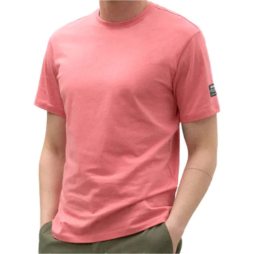 Vêtements Homme Rose is in the air Ecoalf MINAALF BACK T-SHIRT MAN Rose