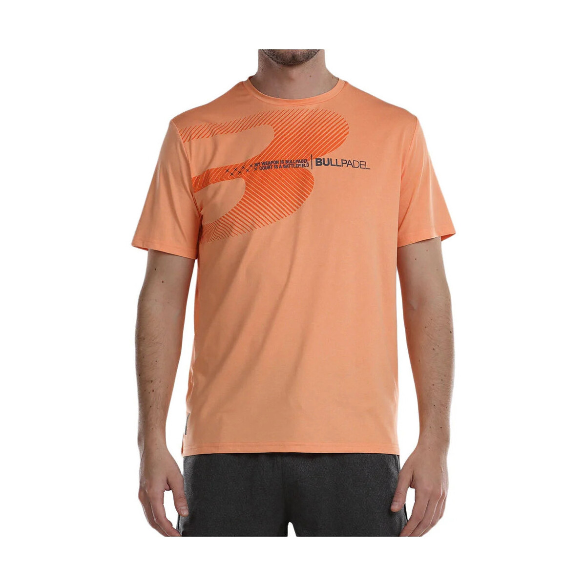 Vêtements Homme Chemises manches courtes Bullpadel AIRES Orange