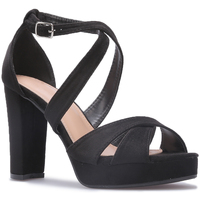 Chaussures Femme Sandales et Nu-pieds La Modeuse 66508_P154672 Noir
