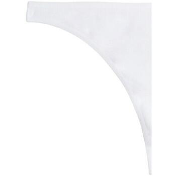 Sous-vêtements Femme Strings Achel Par Lemahieu String coton bio - Blanc Blanc