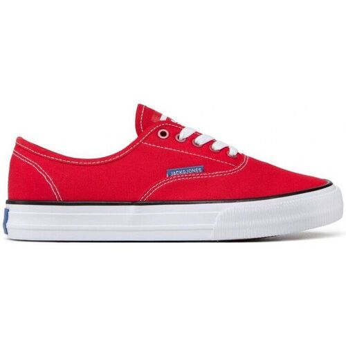 Chaussures Baskets mode Jack & Jones 12201283 CURTIS-BARBADOS CHERRY Rouge