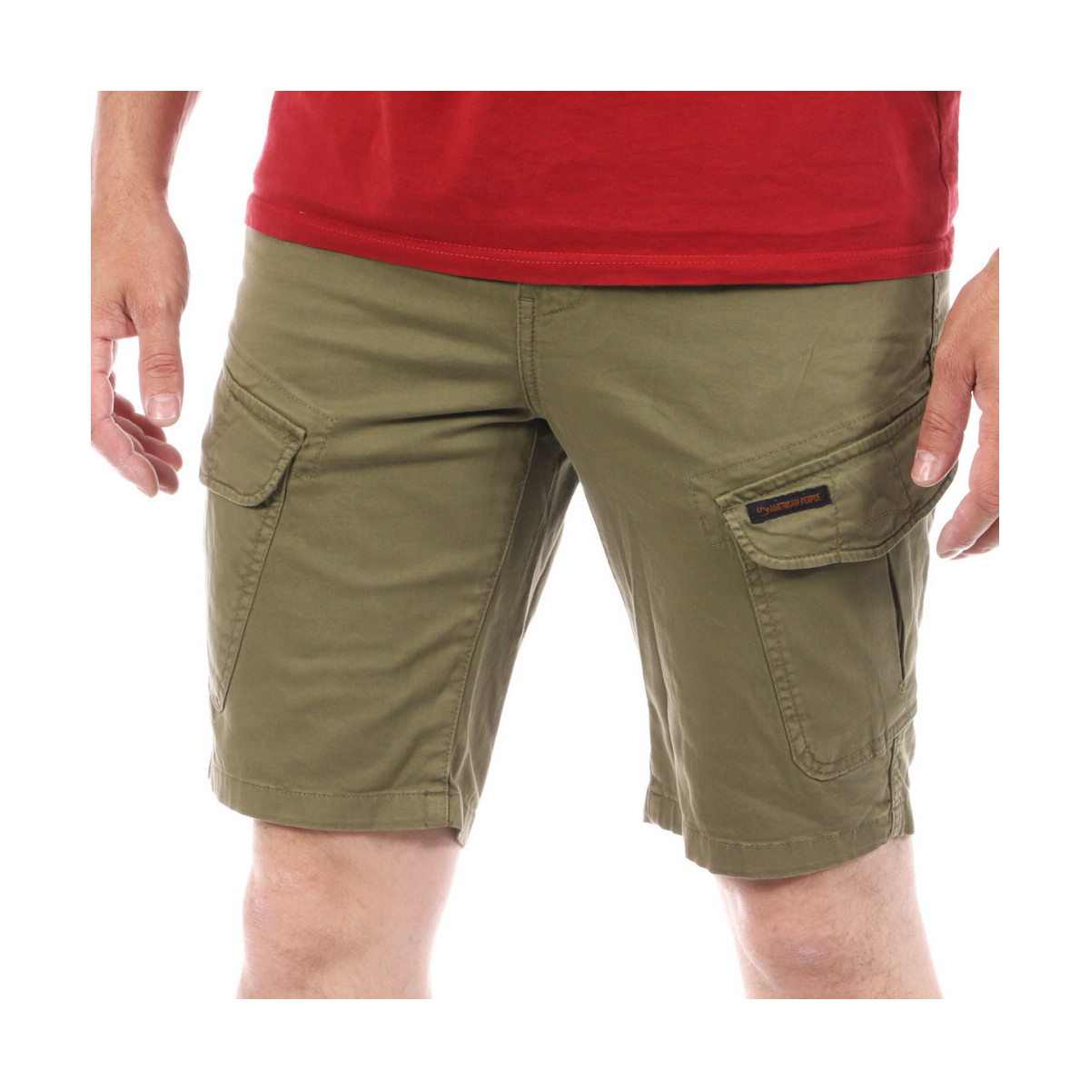 Vêtements Homme Shorts / Bermudas American People AS23-116-18 Vert