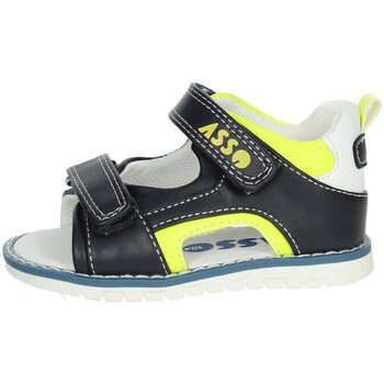 Chaussures Garçon Sandales et Nu-pieds Asso AG-15011 Bleu