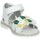 Chaussures Fille Sandales et Nu-pieds Asso AG-14981 Blanc