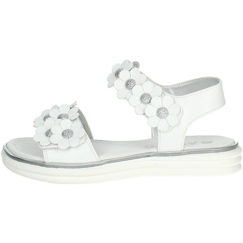 Chaussures Fille Oh My Sandals Asso AG-14941 Blanc