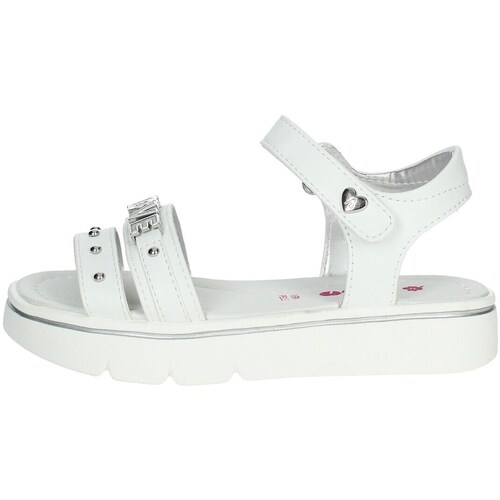 Chaussures Fille Paniers / boites et corbeilles Asso AG-14843 Blanc