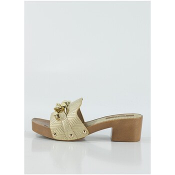 Chaussures Femme Sandales et Nu-pieds Keslem Sandalias  en color oro para señora Doré