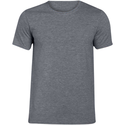 Vêtements Homme T-shirts manches longues Gildan  Gris