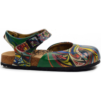 Chaussures Femme Sandales et Nu-pieds Calceo CAL1611 multicolorful