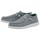 Chaussures Homme Mocassins HEY DUDE Wally Sox Gris