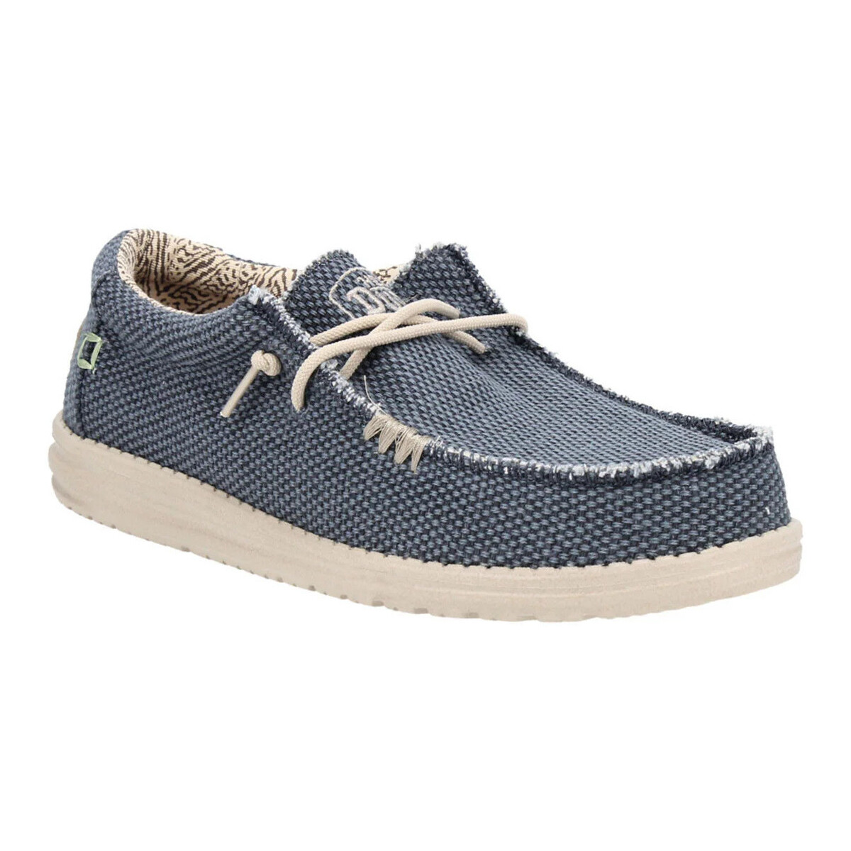 Chaussures Homme Chaussures bateau HEY DUDE WALLY BRAIDED BLUE NIGHT Bleu