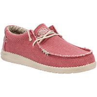 Chaussures Homme Chaussures bateau Hey Dude WALLY BRAIDED RED Rouge